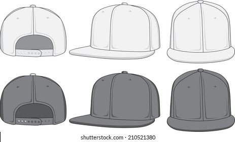 Download Baseball Cap Template Images, Stock Photos & Vectors ...