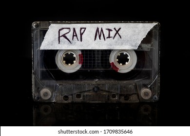 Rap Music Mix
					Rap music mixtape on a black background.