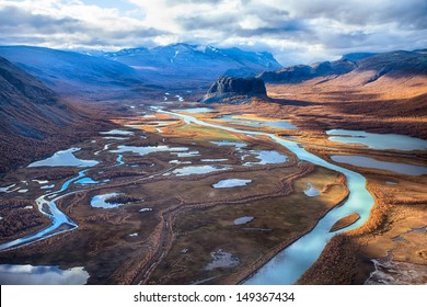 Rapadalen In Sweden - Sarek National Park 