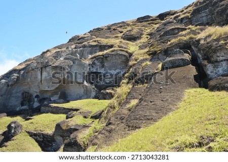 Rapanui, Easter, Island, moai, statues, Pacific, light, golden, sunrise, sunset, magic, mystical, serenity, peace, calm, landscape, ocean, volcanic, heritage, culture, ancient, stone, nature, sky, hor
