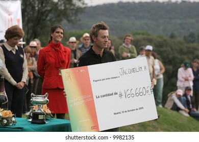 Raphael Jacquelin, Winner Of Open De Madrid 2005, Cub De Campo