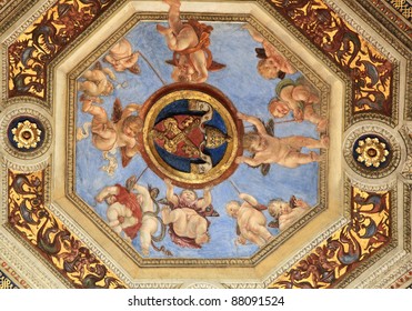 Raphael Rooms (Stanze Di Raffaello) Detail, Vatican, Rome, Italy