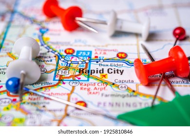 Rapid City On The USA Map