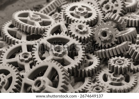 Rapid prototyping of gears or cogs on an SLS 3D Printer