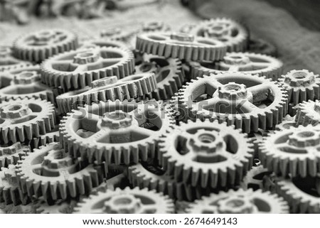 Rapid prototyping of gears or cogs on an SLS 3D Printer