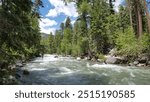 A Rapid River In Colorado