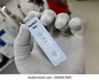 Rapid Test Device For Hepatitis D Virus, Rapid Screening Test