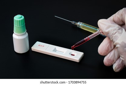 Rapid Test Kit For HIV Syringe Vaccine Virus Vaccine Prevention
