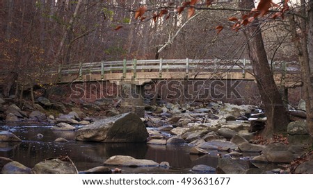 Rapids Bridge, Rock Creek Park, Washington, DC