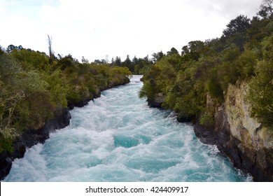 Rapids At Lake Taupo