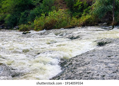 Rapids On The Inhulets River In Kryvyi Rih, Ukraine