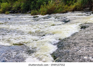 Rapids On The Inhulets River In Kryvyi Rih, Ukraine