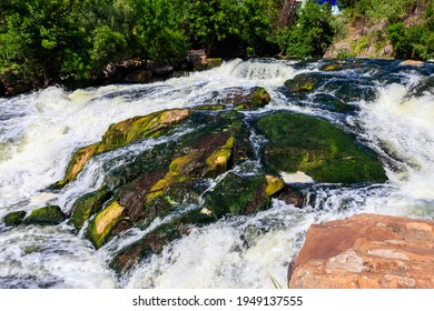 Rapids On The Inhulets River In Kryvyi Rih, Ukraine