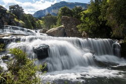 Rapids On The Tugela River, Royal Natal National Park , Drakensberg Mountains, South Africa