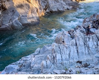 Rapids In Payette River In Idaho