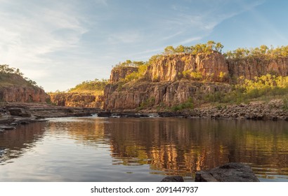 Rapids At The Top Of The First Gorge At Nitmiluk Gorge, Also Known As Katherine Gorge At Nitmiluk National Park In The Northern Territory Of Australia