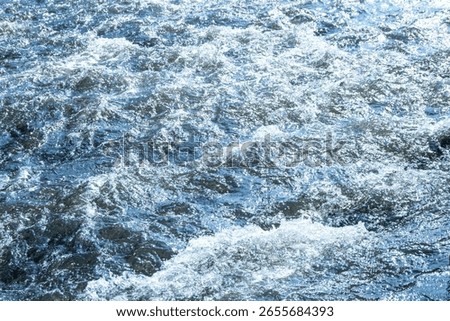Rapids and waves of the Rur