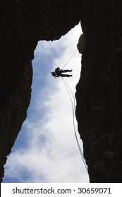 rappelling