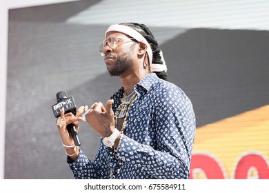 Rapper 2 Chainz Attended And Performs At The 2017 BET Experience 106 And Park Sound Stage At The Microsoft Center June 23rd, 2017 In Los Angeles, California -USA