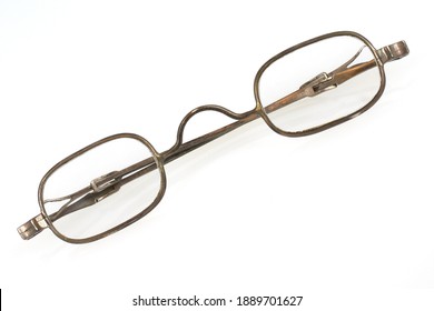 rare antique glasses in original case