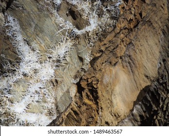 Rare Helictites In Black Chasm Cavern In Northern California