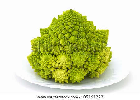 Rare special broccoli (Romanesco broccoli cabbage)