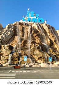 RAS AL KHAIMAH, UAE - DECEMBER 20, 2012: Ice Land Waterpark