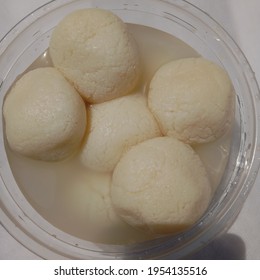 Rasagulla Rasogolla Popular Famous Sweet Of India Made Of Cow Milk Cheese And Sugar Syrup 