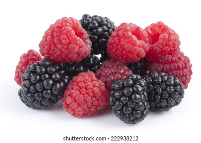 Raspberries And Blackberries