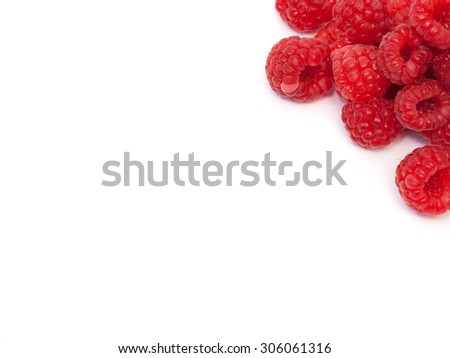 Similar – Frische Himbeeren in einem kleinen Metalleimer