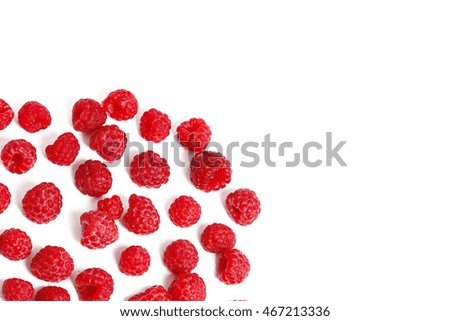 Similar – Frische Himbeeren in einem kleinen Metalleimer