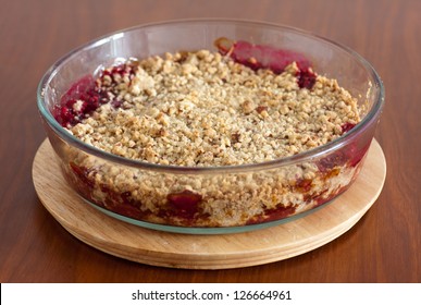 Raspberry Crumble