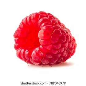 Raspberry isolated on white background. Ready and simple to use for your design. - Shutterstock ID 789348979
