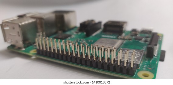 Raspberry Pi 3B+ Close up