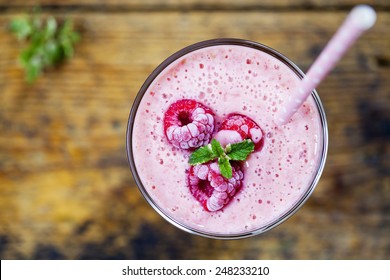 Raspberry smoothie - Powered by Shutterstock