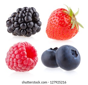 raspberry, strawberry, blueberry and blackberry - Powered by Shutterstock