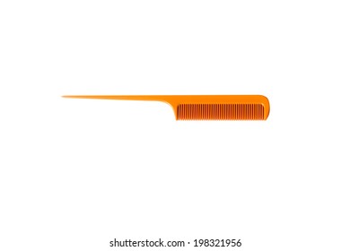 Rat Tail Brown Plastic Comb