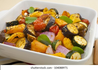 Ratatouille Baked In The Oven.