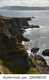 Rathlin Island Cliffs - Rue Point Lighthouse - Summer 2022