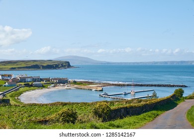 Rathlin Island Harbour, In County Antrim.