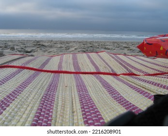 Rattan Mat At The Beach