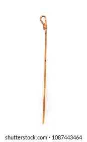 Rattan School Cane With White Background