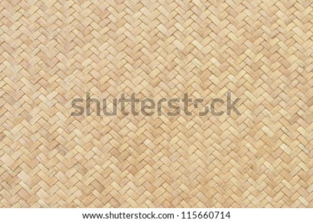  Rattan texture, detail handcraft bamboo weaving texture background.