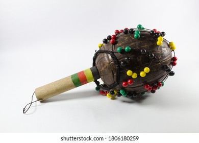 Rattle From Brazil. Latin Musical Instrument