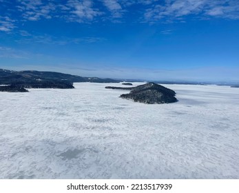 Rattlesnake Island On Lake Winnipesaukee