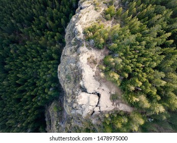 Rattlesnake Ridge Top Down View From Drone 