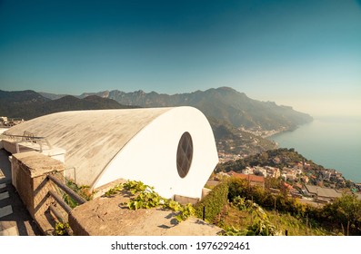 Ravello , Italy, 14 November 2015: Ravello Auditorium, A Famous Music Festival Venue, Italy