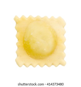 Ravioli Pasta On White Background