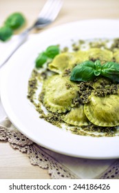 Ravioli With Pesto