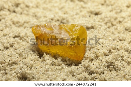 Similar – Amber at the Baltic Sea beach